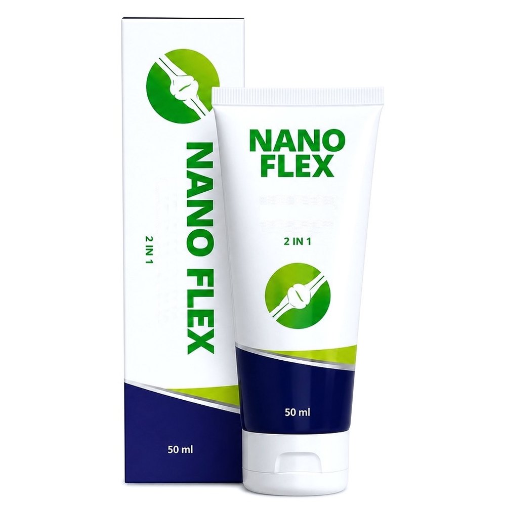 NanoFlex 2 in 1 ápoló krém doboza és tubusa